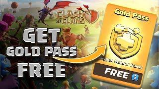 How to Get Gold Pass FREE in Clash on Clans