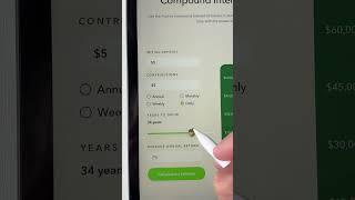 How To Use Acorns Compound Interest Calculator