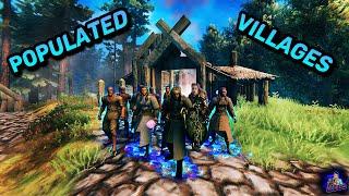 Valheim Mods: If you save the Populated Village They will fight for you!