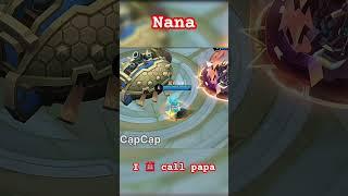 Nana call ️ you papa #mobilelegends #maniacmoment #mlbb #gaming #maniackill #pubgmobile #funny y