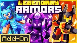 Legendary Armors! | Minecraft Marketplace Addon | Showcase