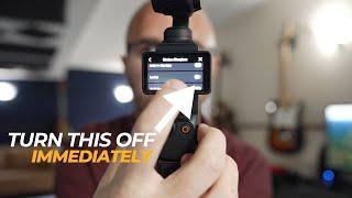 Get better audio with your DJI Osmo Pocket 3 DJI Mic 2 - TURN THIS OFF!