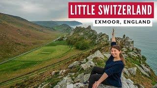 UK's Most Scenic Drive? Exmoor's Little Switzerland | England Road Trip Travel Vlog 27