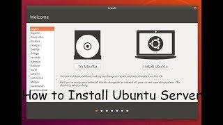 How to Install Ubuntu Server Step By Step | TECH DHEE