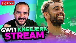 FINALLY | FPL KNEEJERK GAMEWEEK 11 | LIVE Q&A | Fantasy Premier League Tips 2024/25