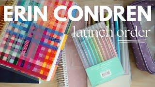 what I ordered from the Erin Condren launch.... and my thoughts