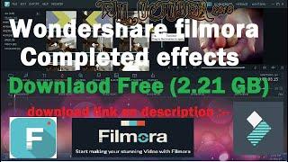 WONDERSHARE FILMORA + ALL EFFECTS