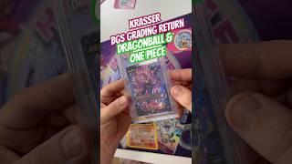 MEGA DRAGONBALL & ONE PIECE GRADING Return  #bgs #songoku #onepiece