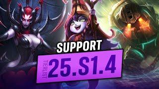 SEASON 15 PATCH 4 SUPPORT TIERLIST - 25.04