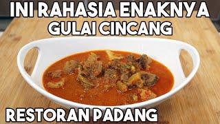 Ternyata Ini RAHASIA Enaknya Gulai Cincang Restoran padang