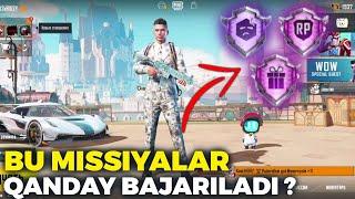 QANDAY QILIB СГЛАЗ , САНТА КЛАУС DOSTIJENIYALARINI BAJARAMIZ / PUBG MOBILE MISSIYALAR