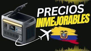 ¿Cómo importar estaciones de energía BARATAS a Ecuador?