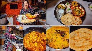 Aj Mene Apni Pasand Ka Lunch Banaya - Veg Thali - Cooking with Shabana ️