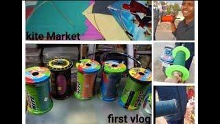 First vlog || exploring kite market || TS vlogs