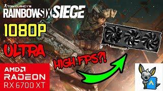 RX 6700 XT Rainbow Six Siege 1080P ULTRA Gameplay | BenchmarkAardvark