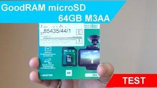 GoodRAM microSD card 64GB M3AA | Test