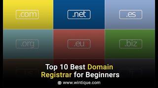 Top 10 Best Domain Registrar 2023 | Cheap Domain Selling Website For Beginners | Domain Providers