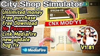 City Shop simulator Mod Apk Unlimited money #cnxmod #cityshopsimulator #youtube