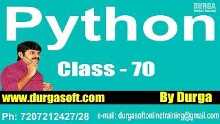 Learn Python Programming Tutorial Online Training || Regular Expressions Part - 1|| On 05-05-2018