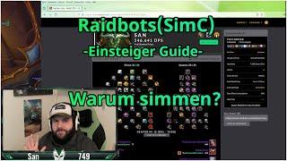 SimulationCraft/Raidbots [Einsteiger Guide] - Deutsch