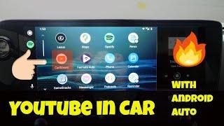 How to Watch Youtube in Your Car with Android Auto