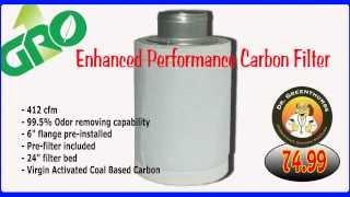 Gro1 Enhanced Performance 6 x 24 Carbon Filter $74.99 at Dr. Greenthumbs Hydroponics