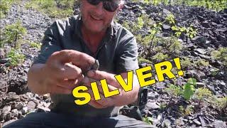 Metal Detecting Sliver Nuggets, Silver Ore And Silver MOAR!