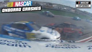 2024 NASCAR Cup Series Onboard Crashes (Part 1)