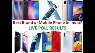 Best Brand of Mobile Phone In India | Top | BUY | BRAND FOUNDER | LIVE  | POLL | RESULTS