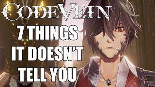 7 Beginners Tips And Tricks Code Vein Doesn't Tell You