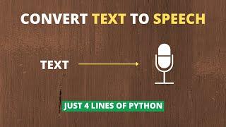 Convert Text To Speech using python || text to speech python || python projects || pyttsx3