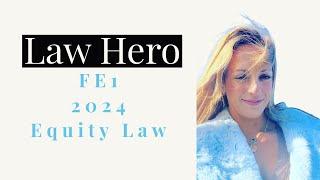 FE1 EQUITY LAW 2024