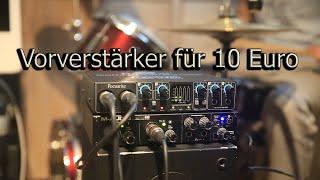 Focusrite Saffire Pro 24 Stand-alone Preamp Vorverstärker,  Home Recording Life-hack !