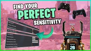 How To Find Your PERFECT Sensitivity On Controller Apex Legends (Apex Settings PS4/PS5 + Xbox)