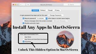 How To Install Any Apps In MacOS Sierra