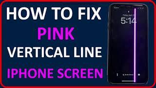 Fix Purple Vertical Line On iPhone Screen | Fix Pink Vertical Line On iPhone Screen (2024 Updated)