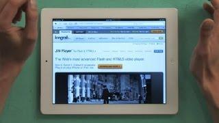 How to Make the JW Player Work for the iPad : iPad Tips