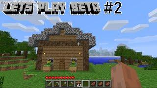 A Humble House on a Lonely Island - Minecraft Beta Let's Play Ep. 2