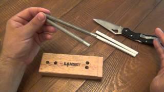 Sharpening System Review : Lansky Deluxe Turn-Box Crock Stick Set