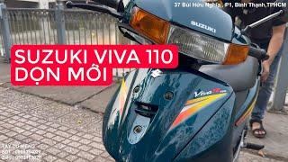 Suzuki Viva 110 HUYỀN THOẠI 1 THỜI, DỌN MỚI TẬN DỤNG LẠI ĐỒ CŨ P1