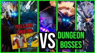 Every Boss Is a JOKE... Grand Overture vs Dungeon Bosses Destiny 2