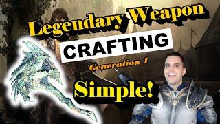 Legendary Weapon Crafting Guide: Simple and Easy! Generation 1!