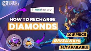 How to recharge mobile legends diamond in 2024 mlbb