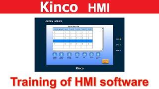 Recipe Function of Dtools software for Kinco Green series HMI