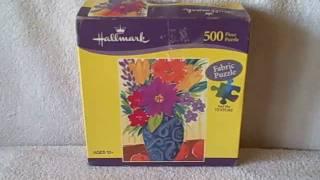 Hallmark 500 Piece Fabric Jigsaw Puzzle New Unopened