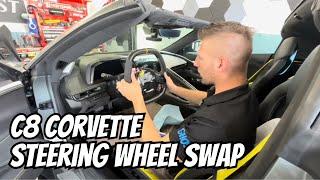 C8 corvette steering wheel install guide (Stingray and Z06)