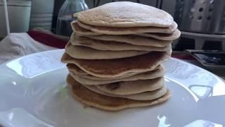 Fluffy Berry Pancakes without Baking Powder or Baking Soda