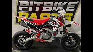 Symotos SYV140 Twin Front Disc 140cc Supermoto Pit Bike Walk Around