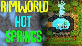 Hot Springs! Rimworld Mod Showcase