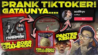 PRANK TIKTOKER CEWEK TERNYATA CHAMP PBLL?!  AUTO KERAS!! // Gameplay Point Blank Zepetto Indonesia